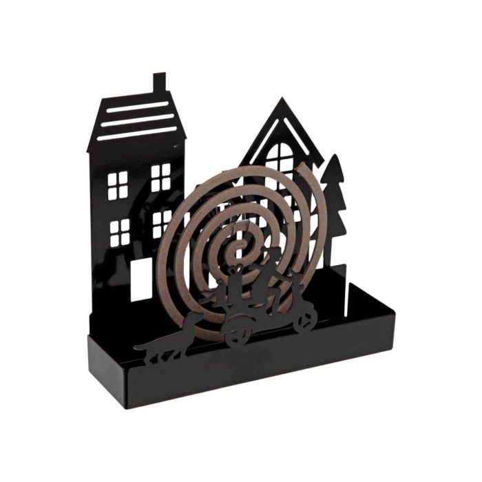 Soporte para espiral antimosquitos Casa Negra Versa 5x17 cm (4 Unidades) 1