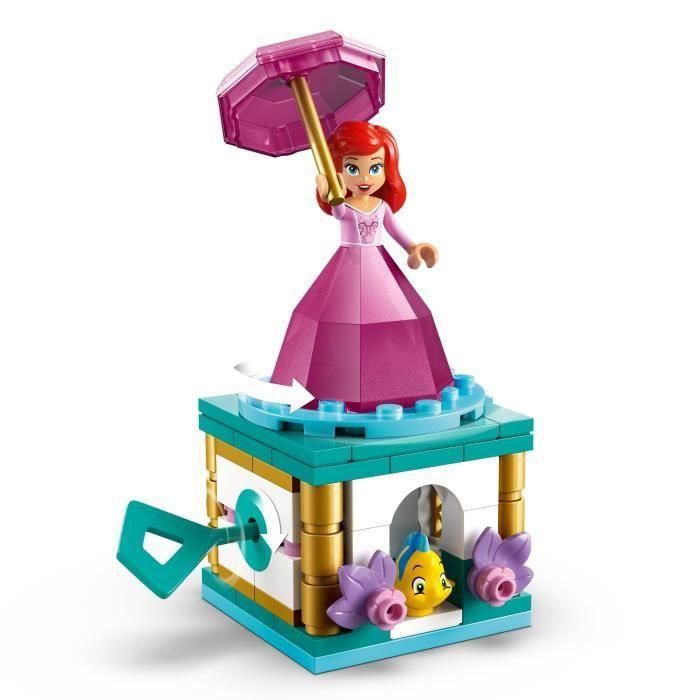 LEGO 43259 Disney Princess Ariel Bailarina - Set de Construcción La Sirenita con Vestido Diamante y Base Giratoria para Niños +5 Años 3 LEGO 43259 Disney Princess Ariel Bailarina - Set de Construcción La Sirenita con Vestido Diamante y Base Giratoria para Niños +5 Años 3