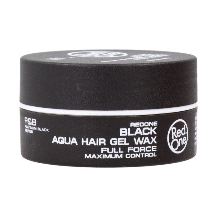 Red One Cera con Brillo Mini Aqua Hair Gel Black 50 ml
