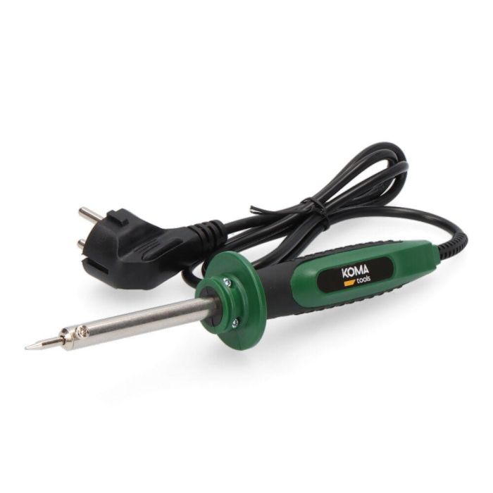 Koma Tools S-60 Soldador de Lápiz 60W 230V con Punta 5,8mm y Temp. 500°C, Calentamiento Rápido 90s, Soporte Incluido 1