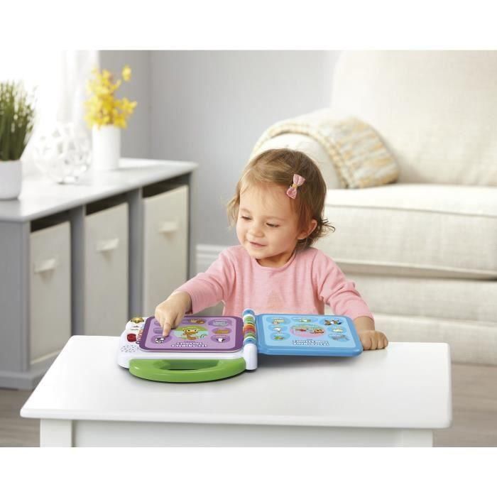 VTech Mi Primer Libro Ilustrado Bilingüe Interactivo con 100 Palabras para Bebés 1.5-4 Años 2 VTech Mi Primer Libro Ilustrado Bilingüe Interactivo con 100 Palabras para Bebés 1.5-4 Años 2