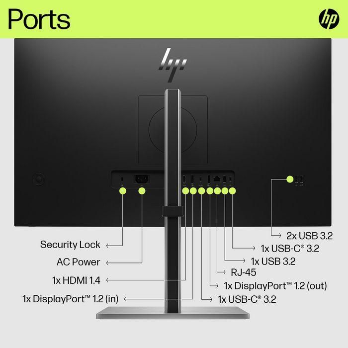 HP E27u G5 QHD USB-C PVC Free Monitor 13 HP E27u G5 QHD USB-C PVC Free Monitor 13