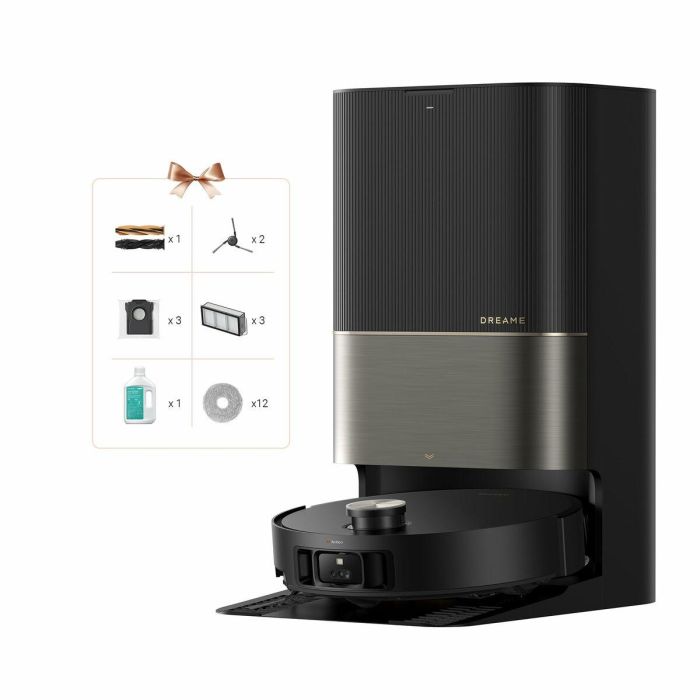 Dreame DRE1737988502731 Robot Aspirador Ultracompleto con Base, Prevención de Obstáculos IA, Navegación 360°, 20.000 Pa 17 Dreame DRE1737988502731 Robot Aspirador Ultracompleto con Base, Prevención de Obstáculos IA, Navegación 360°, 20.000 Pa 17