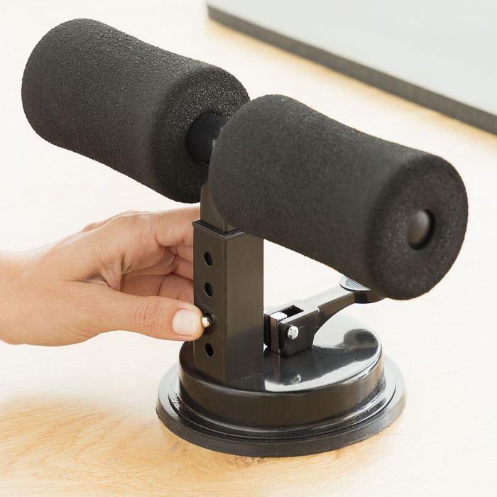 Barra de Sujeción para Abdominales con Ventosa y Guía de Ejercicios CoreUp InnovaGoods 12 Barra de Sujeción para Abdominales con Ventosa y Guía de Ejercicios CoreUp InnovaGoods 12