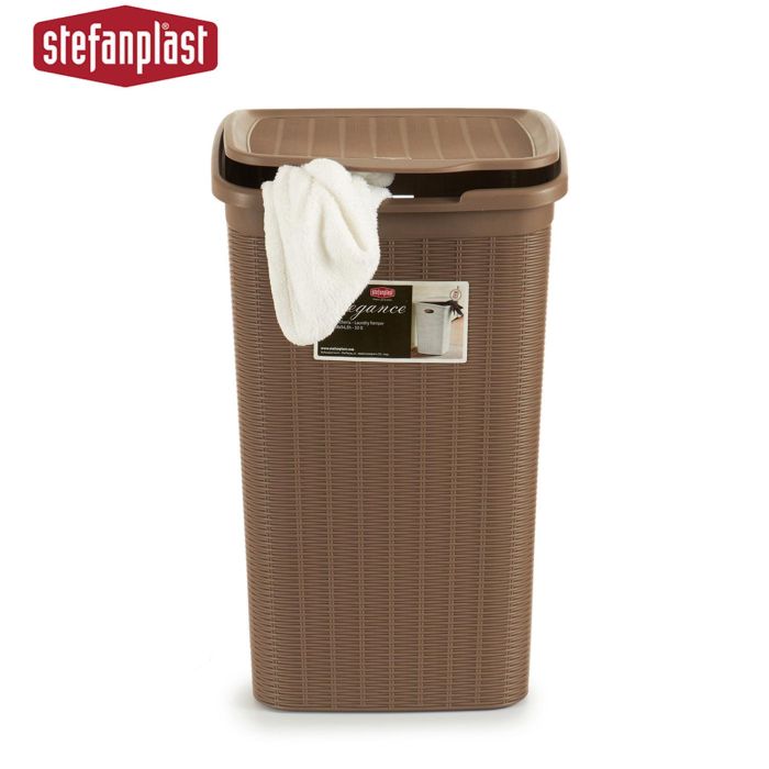 Pongotodo Elegance 50L Beige Stefanplast 36x54x38 cm (6 Unidades) 2 Pongotodo Elegance 50L Beige Stefanplast 36x54x38 cm (6 Unidades) 2