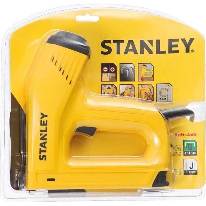 Grapadora eléctrica STANLEY TRE550 pro range