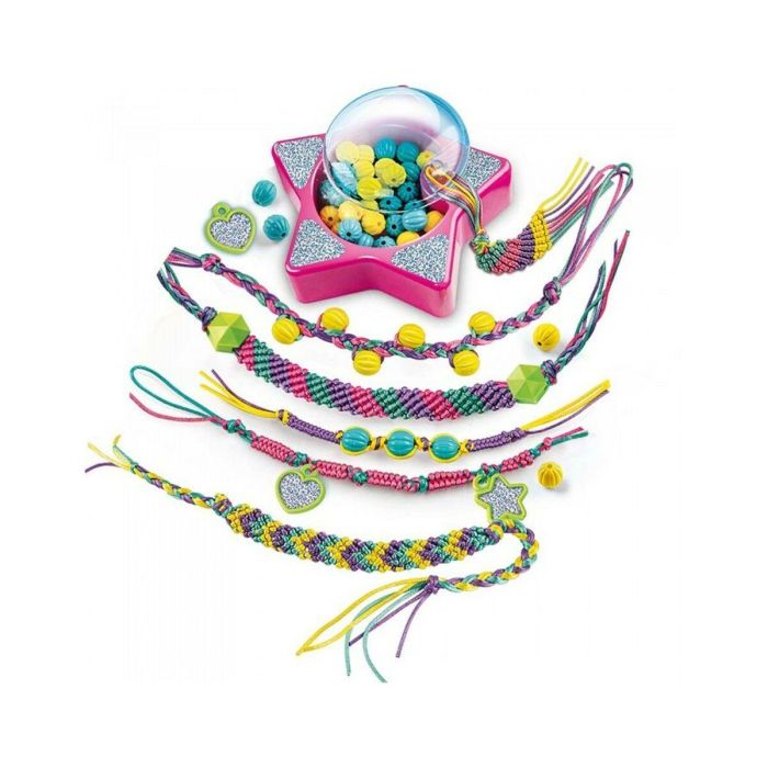Clementoni Juego de Pulseras de Amistad con Dispositivo Especial para Trenzar, Edad +7 Años, 18x18x6 cm 2 Clementoni Juego de Pulseras de Amistad con Dispositivo Especial para Trenzar, Edad +7 Años, 18x18x6 cm 2