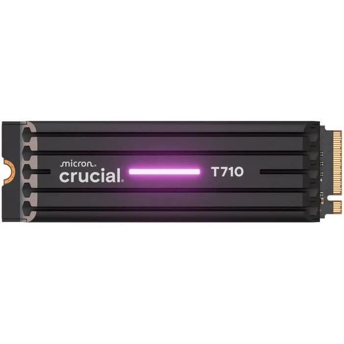 Crucial T710 SSD Interno 1TB PCIe 5.0 NVMe M.2 0 Crucial T710 SSD Interno 1TB PCIe 5.0 NVMe M.2 0