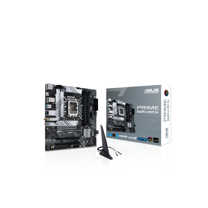 ASUS PRIME B660M-A WiFi D4 Intel B660 LGA 1700 micro ATX 1 ASUS PRIME B660M-A WiFi D4 Intel B660 LGA 1700 micro ATX 1