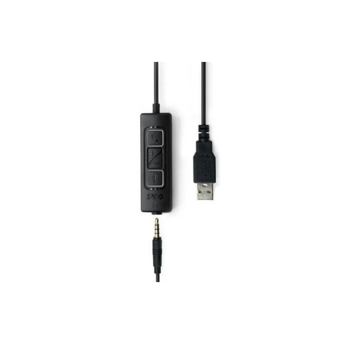 Auriculares con Micrófono SPC 4725A BRAVE PRO Negro 2 Auriculares con Micrófono SPC 4725A BRAVE PRO Negro 2