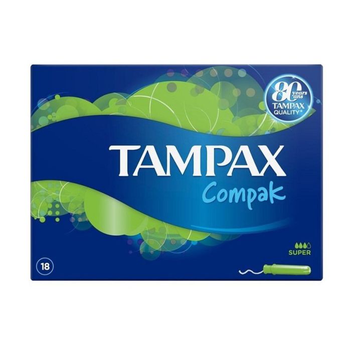 Tampax Compak Compresas Super Absorción Pack 18 Unidades
