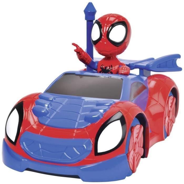Smoby Coche Radio Control Spidey Web Crawler | Vehículo Spider-Man Teledirigido Escala 1:24 | 17 cm con Movimiento Adelante y Marcha Atrás en Curva 1 Smoby Coche Radio Control Spidey Web Crawler | Vehículo Spider-Man Teledirigido Escala 1:24 | 17 cm con Movimiento Adelante y Marcha Atrás en Curva 1