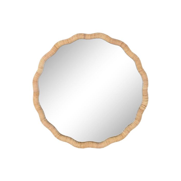 Espejo de pared Home ESPRIT Natural Scandi 80 x 4,5 x 80 cm 0 Espejo de pared Home ESPRIT Natural Scandi 80 x 4,5 x 80 cm 0