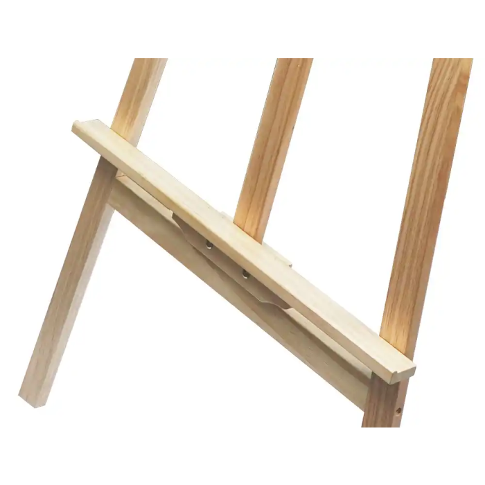 Liderpapel Caballete de Pie para Pintor en Madera de Pino Barnizado 60x150x60 cm Certificado FSC 5