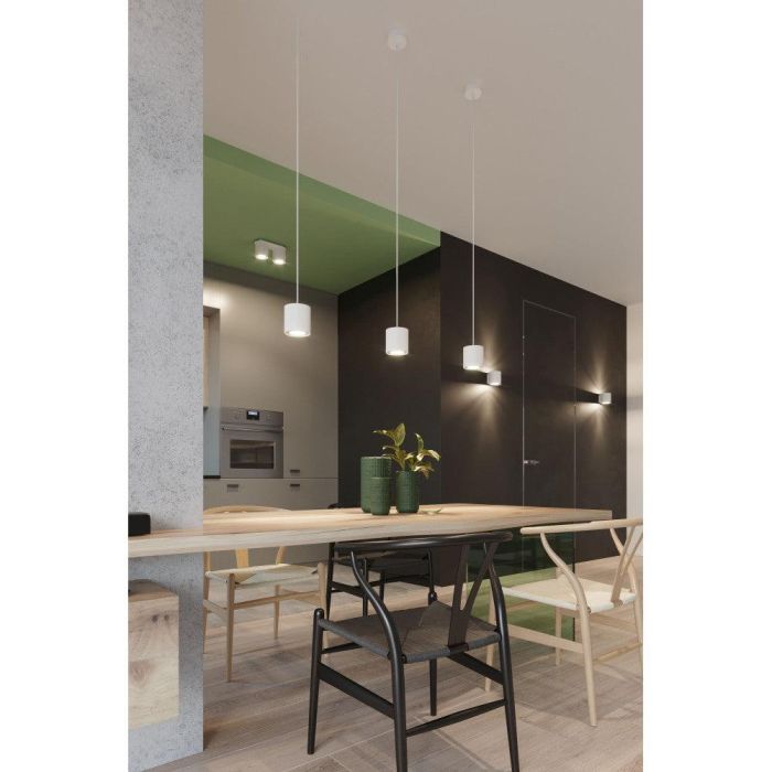 SOL Lámpara de Techo Orbis SOL-SL.0021 Lámpara Cilíndrica Moderna para Salón, Antesala, Dormitorio Blanco SOL Lámpara de Techo Orbis SOL-SL.0021 Lámpara Cilíndrica Moderna para Salón, Antesala, Dormitorio Blanco