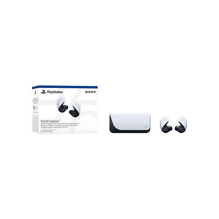 Sony Pulse Auriculares Gaming Inalámbricos para PlayStation 5 Color Negro y Blanco 5