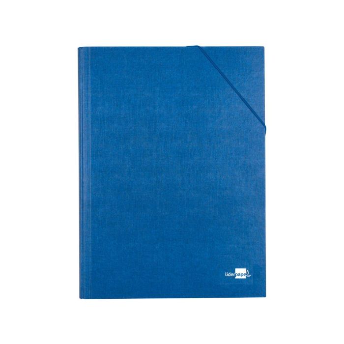 Carpeta Clasificadora Liderpapel 12 Departamentos Folio Prolongado Carton Forrado Azul 3