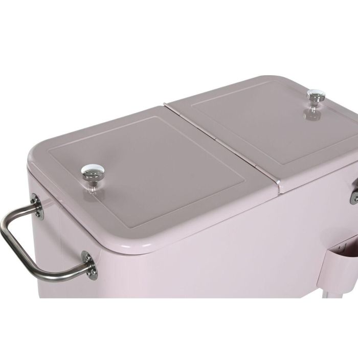 Nevera Terraza Y Jardin DKD Home Decor Rosa 43 x 80 x 74 cm 5 Nevera Terraza Y Jardin DKD Home Decor Rosa 43 x 80 x 74 cm 5