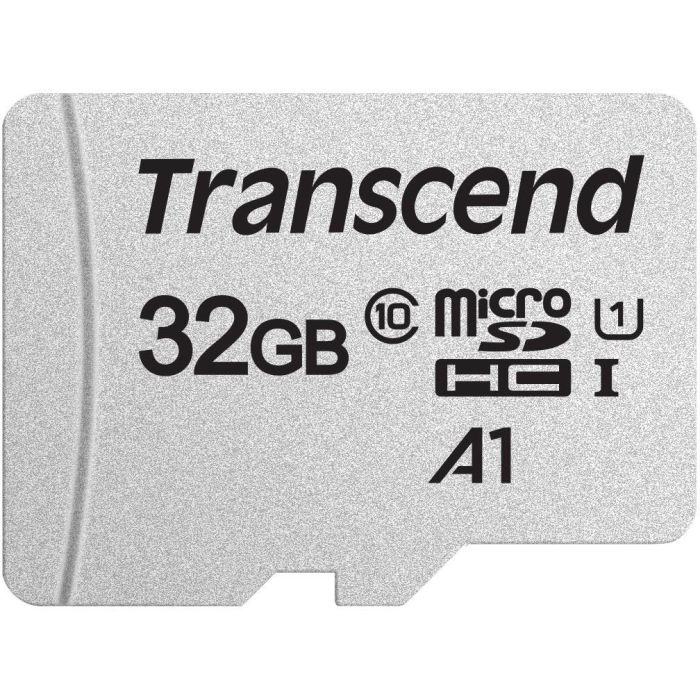 Transcend USD300S Tarjeta microSDHC 32GB Clase 10 U1 A1 95MB/s Lectura, 25MB/s Escritura