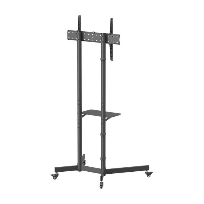 AISENS - SOPORTE DE SUELO ECO CON RUEDA, BANDEJA PARA DVD PARA MONITOR/TV 45KG DE 37-70, NEGRO 4 AISENS - SOPORTE DE SUELO ECO CON RUEDA, BANDEJA PARA DVD PARA MONITOR/TV 45KG DE 37-70, NEGRO 4