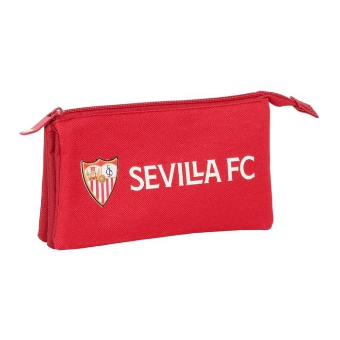 Bolso Escolar Portatodo Safta Triple Resistente Al Agua Sevilla F.C. 120x220x30 mm Bolso Escolar Portatodo Safta Triple Resistente Al Agua Sevilla F.C. 120x220x30 mm