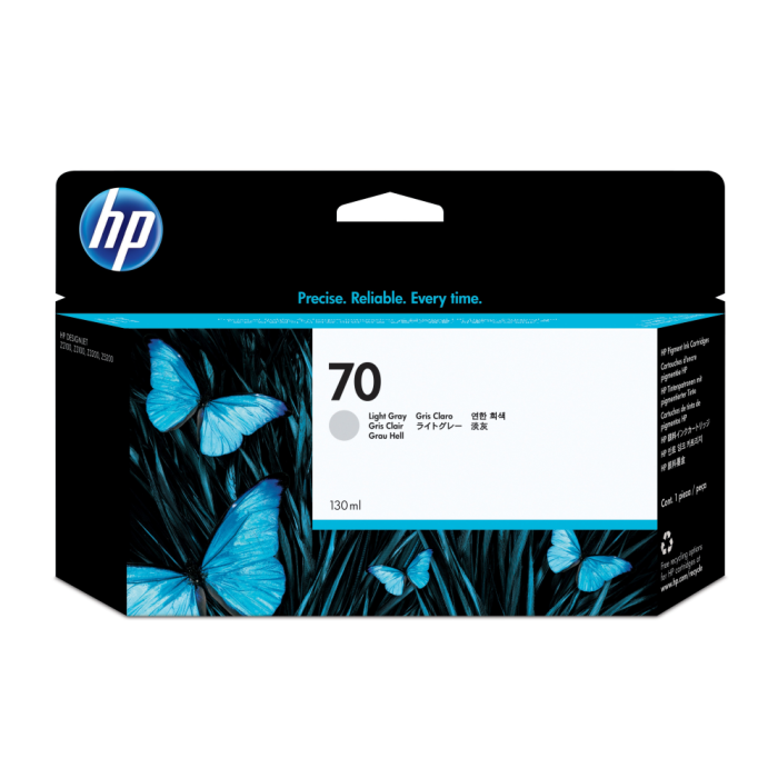 HP Designjet Z2100/Z3100 Nº70 Cartucho Gris Claro HP Designjet Z2100/Z3100 Nº70 Cartucho Gris Claro