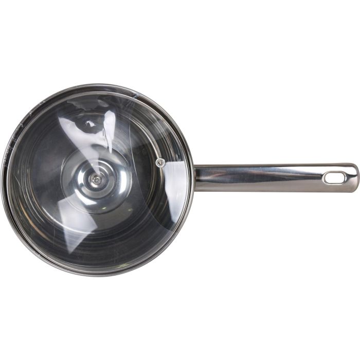 Cazo Inde 16 cm (2L) Acero Inoxidable con Tapa New Neron (8 Unidades) 2 Cazo Inde 16 cm (2L) Acero Inoxidable con Tapa New Neron (8 Unidades) 2
