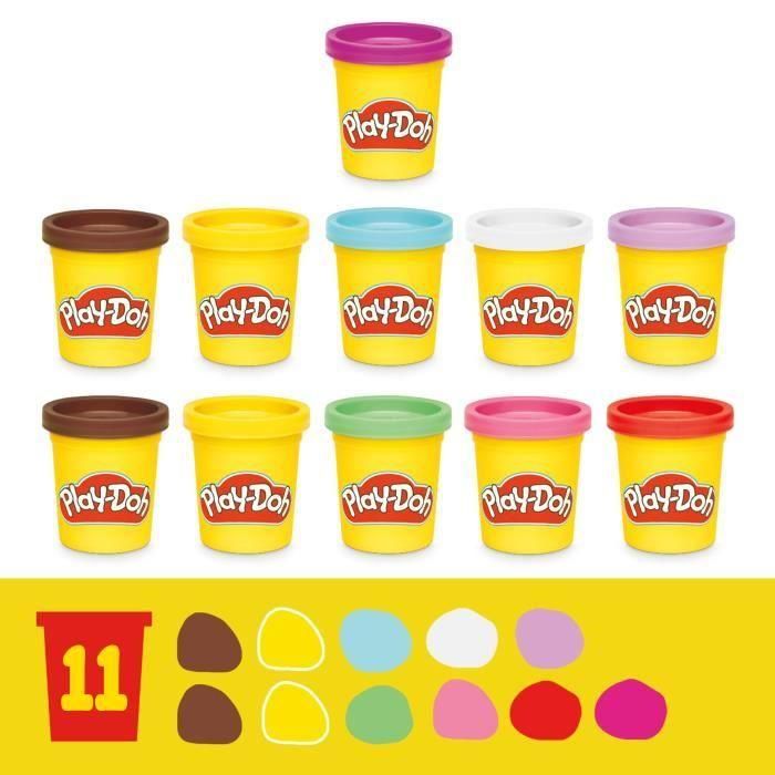 Play-Doh Mi Horno de Pasteles de Juguete para Niños, con 11 Botes de Plastilina, a partir de 3 años 5