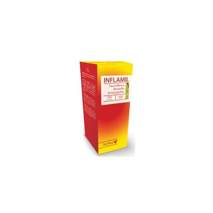 DIETMED Inflamil Crema 150ml - Crema Antiinflamatoria y Calmante con Boswellia, Harpago y Sauce Blanco para Dolores Reumáticos