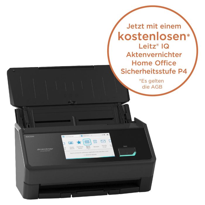 Fujitsu ScanSnap Ix2500 Escáner A3 Negro 3