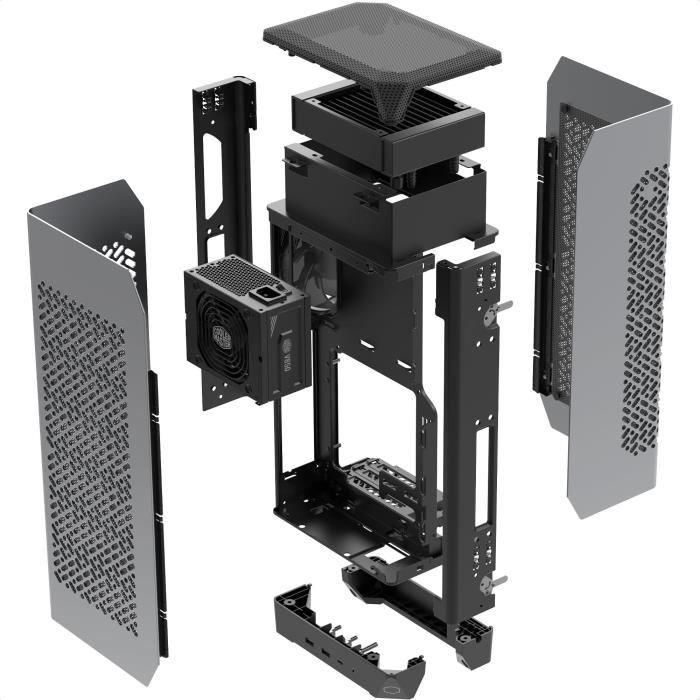 Caja de PC - COOLER MASTER - Ncore 100 max - Mini Tower/ITX/850W/WC (NR100-MNNN85-SL0) 3