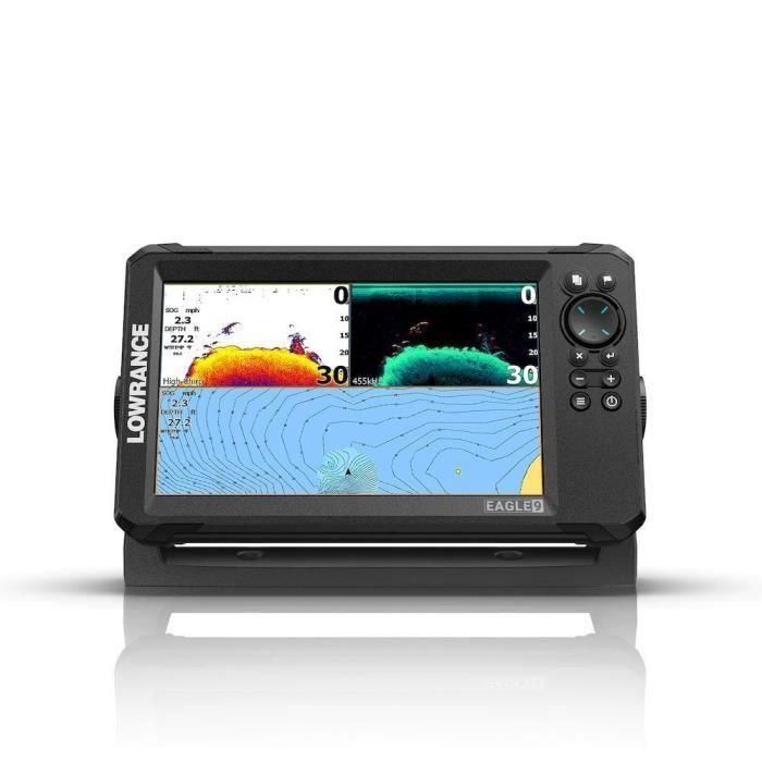 Sonda GPS combinada - LOWRANCE - Eagle 9 - Sonda HDI - Pantalla IPS - Resistencia IPX7 3 Sonda GPS combinada - LOWRANCE - Eagle 9 - Sonda HDI - Pantalla IPS - Resistencia IPX7 3