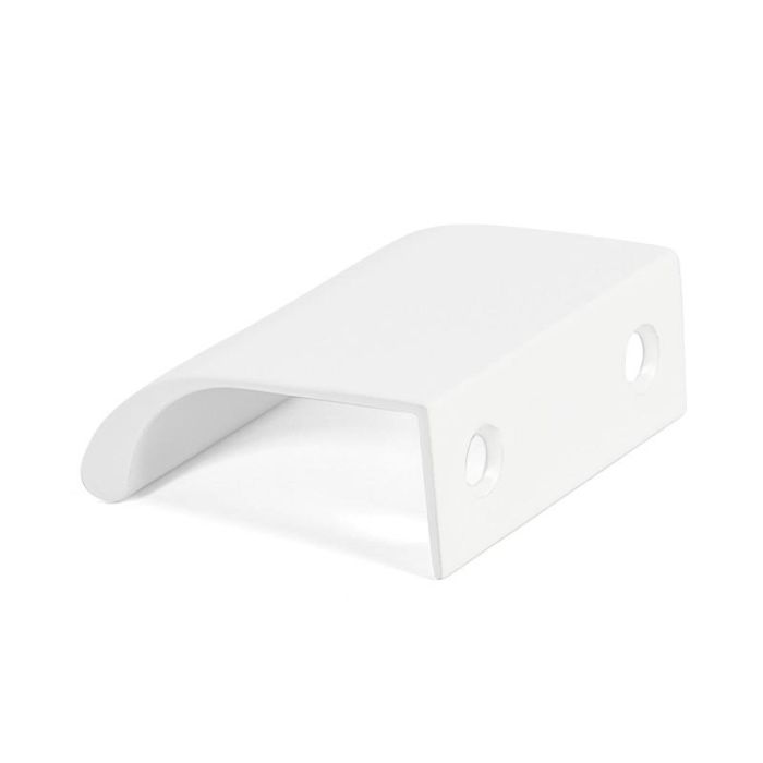 Viefe Tirador Aluminio Ona Blanco Mate Distancia entre Agujeros 32mm Viefe Tirador Aluminio Ona Blanco Mate Distancia entre Agujeros 32mm