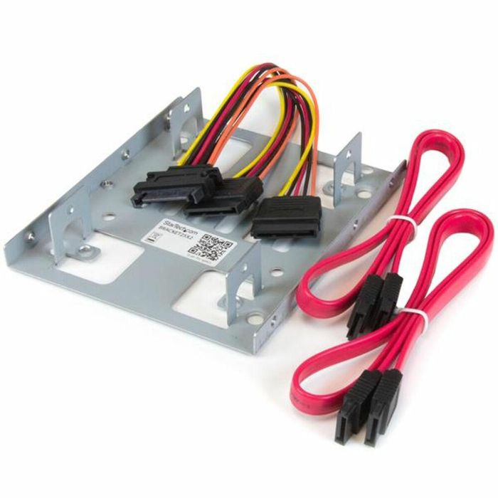 Adaptador Startech BRACKET25X2 Acero 2,5" SSD/HDD 2,5" 0 Adaptador Startech BRACKET25X2 Acero 2,5" SSD/HDD 2,5" 0