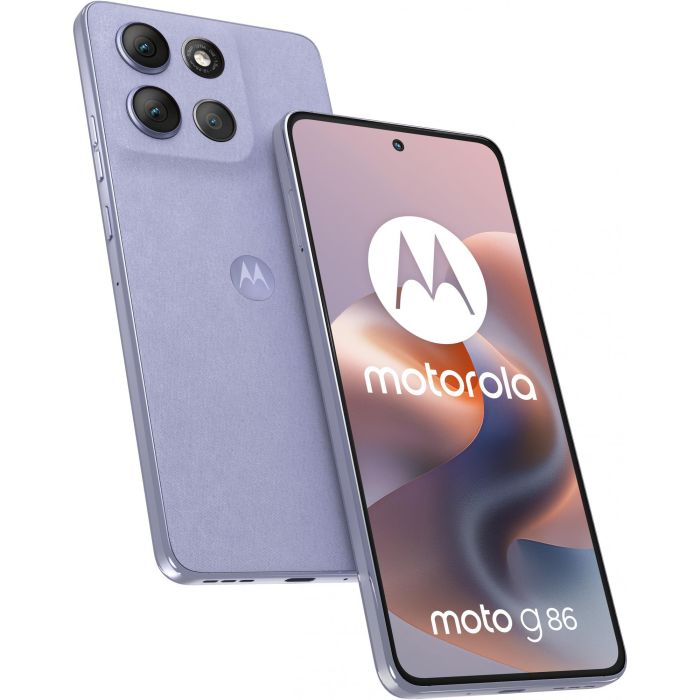 Motorola moto g86 5G Dual SIM Android 15, 8GB RAM, 256GB Almacenamiento, Pantalla 6.67" Lila, Batería 5200 mAh