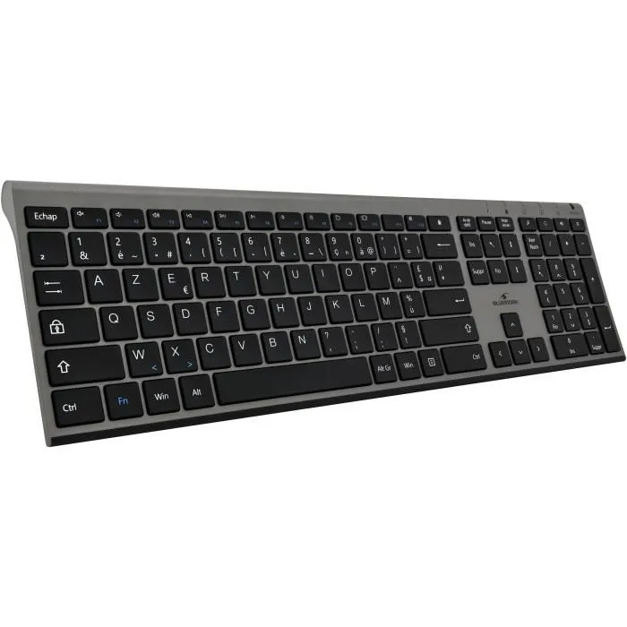 Bluestork PACK-WL-PC-BK / FR Pack Teclado y Ratón Inalámbrico Silencioso Recargable Negro 5