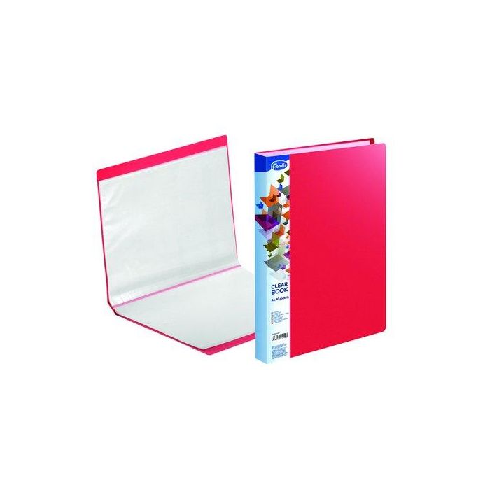 Carpeta Fundas (Tarifario) Forofis Pvc A4 40 F Rojo