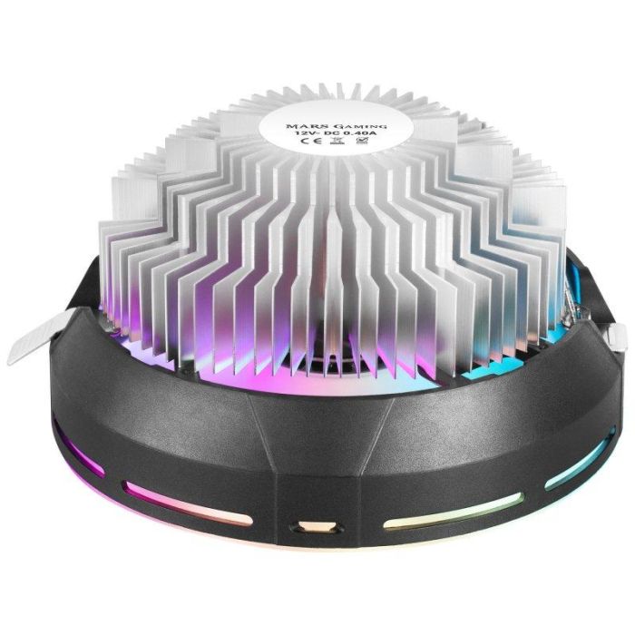 Mars Gaming Disipador MCPU120 Ventilador 12cm RGB Chroma TDP 120W para PC 2