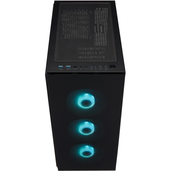 ATX CMT340 FSP Plus Mid tower/Tempered Glass side panel/2xUSB 3.0/HD Audio/ARGB/4x120mm fan/Black 2 ATX CMT340 FSP Plus Mid tower/Tempered Glass side panel/2xUSB 3.0/HD Audio/ARGB/4x120mm fan/Black 2