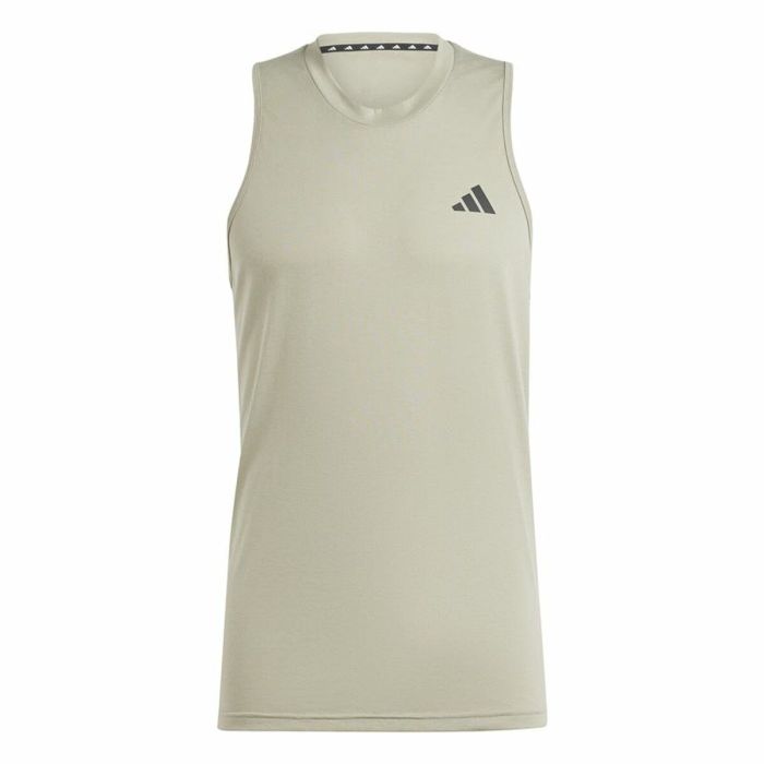 Camiseta de Manga Corta Hombre Adidas Essentials Training Azul claro (S)