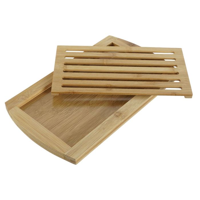 Tabla Cortar Basicos DKD Home Decor Natural 21 x 2 x 36 cm 4