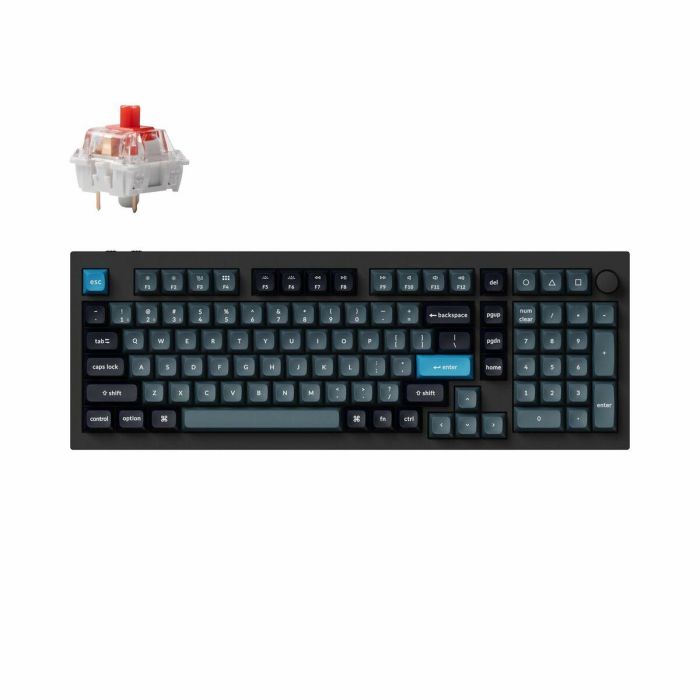 Keychron AAAQE90012 Teclado mecánico para juegos Q5 Pro con interruptor rojo ANSI y retroiluminación RGB 3 Keychron AAAQE90012 Teclado mecánico para juegos Q5 Pro con interruptor rojo ANSI y retroiluminación RGB 3