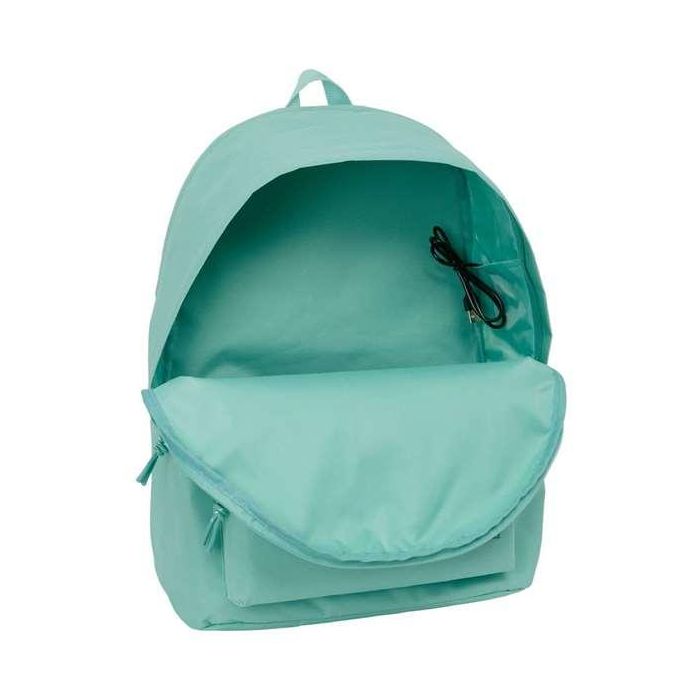 Safta Mochila Doble Portátil 15,6" USB F.C.Barcelona Chica Musgo 31x44x18 cm 8