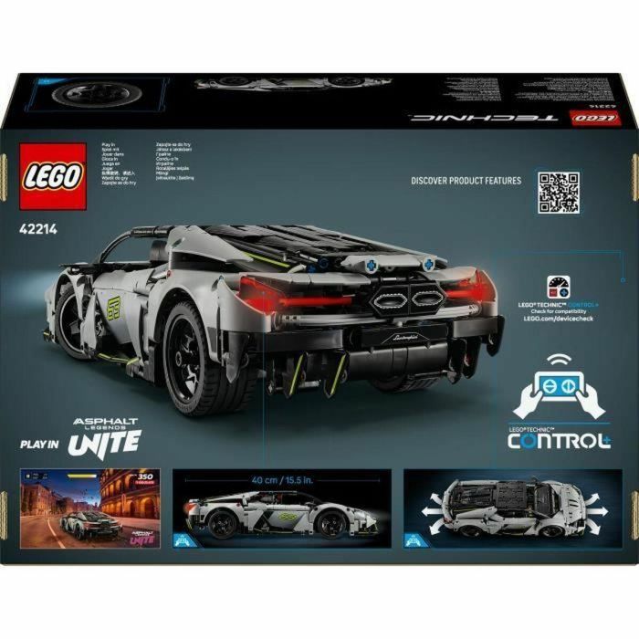 LEGO Technic Lamborghini Revuelto Superdeportivo 42214 | Set de Construcción de 1135 Piezas para Niños y Adultos 17 LEGO Technic Lamborghini Revuelto Superdeportivo 42214 | Set de Construcción de 1135 Piezas para Niños y Adultos 17