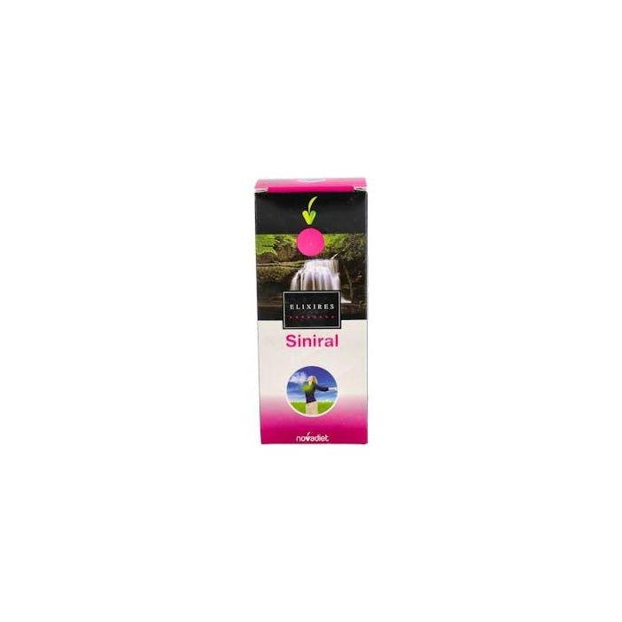 NOVADIET Siniral Elixir con Miel y Plantas: Eucalipto y Tomillo para Vías Respiratorias 250ml