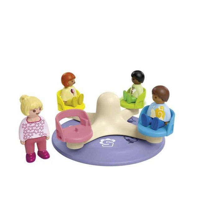 Playmobil Carrusel de Figuras Junior para Bebés y Niños. Incluye 1 figura Junior y 2 infantiles. Edad +1 año. 4 Playmobil Carrusel de Figuras Junior para Bebés y Niños. Incluye 1 figura Junior y 2 infantiles. Edad +1 año. 4