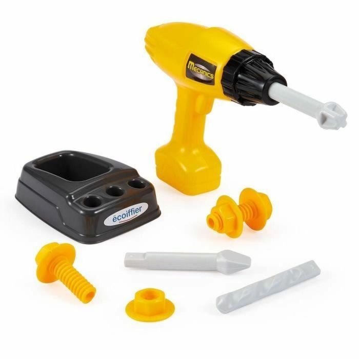 Ecoiffier 2420 Kit de Bricolaje para Niños 4 en 1 - Set Completo de Herramientas de Juguete 2