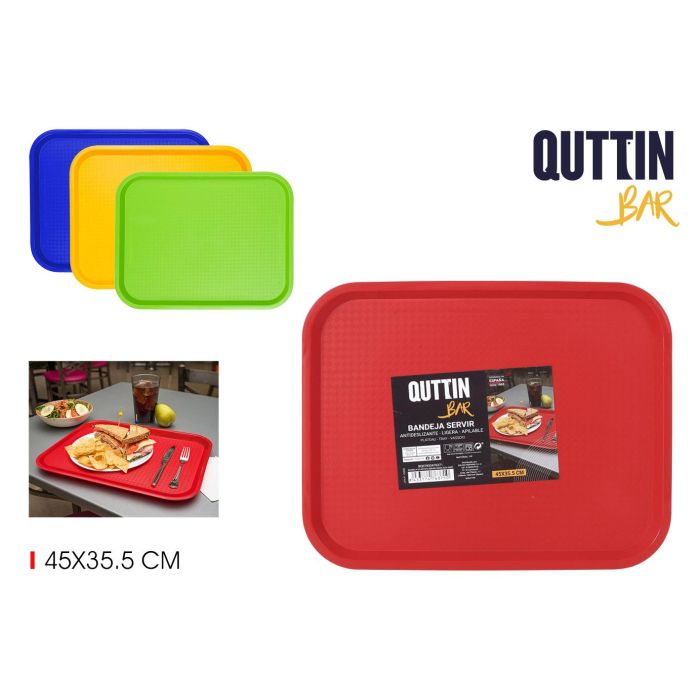 My Bar Bandeja de Plástico para Servir 45.5 x 35.6 cm - Colección Bar (24 Unidades) 0 My Bar Bandeja de Plástico para Servir 45.5 x 35.6 cm - Colección Bar (24 Unidades) 0