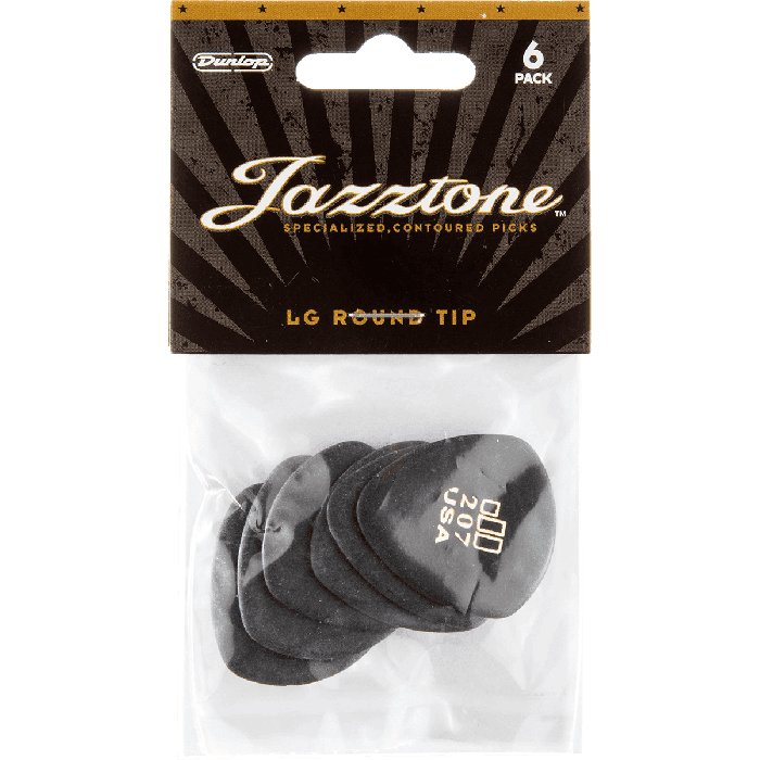Dunlop Pack 6 Púas Jazz Tone Sharp Tip - Large
