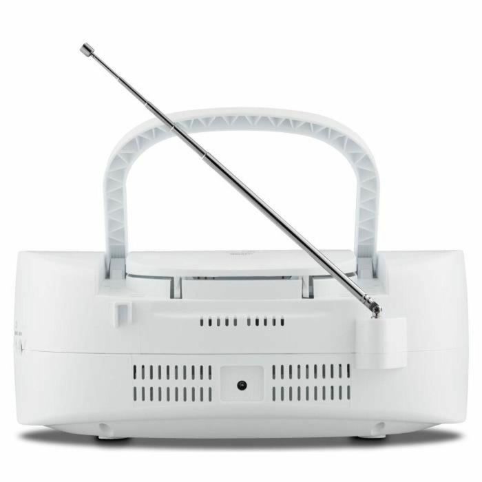 Medion MED4061275066371 Radio CD K7 FM con 2x3W RMS en Blanco 3 Medion MED4061275066371 Radio CD K7 FM con 2x3W RMS en Blanco 3